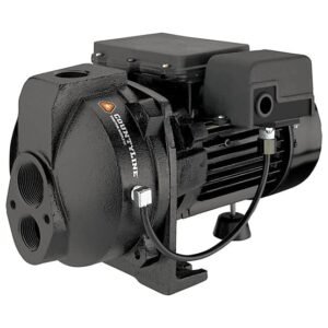 CountyLine 1/2 HP 115/230V Electric 1-1/4 in. Convertible Cast Iron Jet Pump, 10 GPM