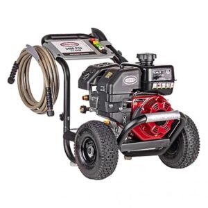 SIMPSON 3,400 PSI 2.5 GPM Gas Cold Water Megashot Pressure Washer with Kohler SH270 Engine, 10 in. Premium Tires