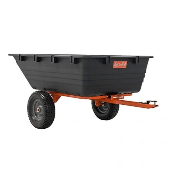 Agri-Fab Tow Behind 18 cu. ft. Poly Dump Cart, 1,000 lb. Capacity