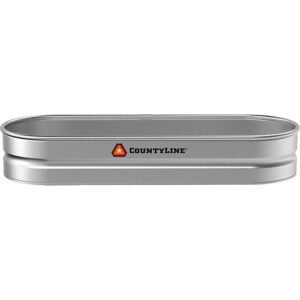 CountyLine 70 gal. Round End Stock Tank, 2 ft. x 1 ft. x 6 ft., WT216CL