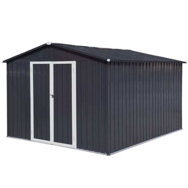 5 ft. W x 4 ft. D Metal Portable Storage Shed - Image 2