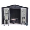 5 ft. W x 4 ft. D Metal Portable Storage Shed - Image 5