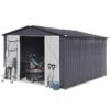 5 ft. W x 4 ft. D Metal Portable Storage Shed - Image 3