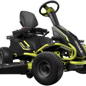Ryobi 38 inches 100 Ah Battery Electric Rear Engine Riding Lawn Mower RY48111