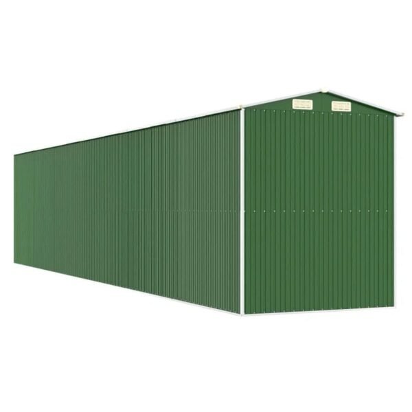 6ft. 4 in. W x 30ft. 9 in. D Galvanized Steel Storage Shed - Image 5