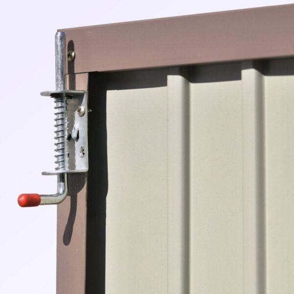 7 ft. 8 in. W x 6 ft. D Metal Storage Shed - Image 5