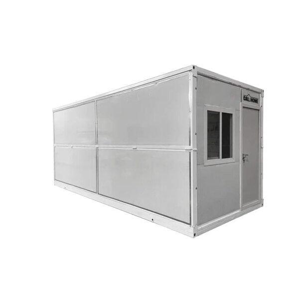 8 ft. W x 19 ft. 1 in. D Galvanized Steel Assembled Tiny House Storage Shed - Image 4