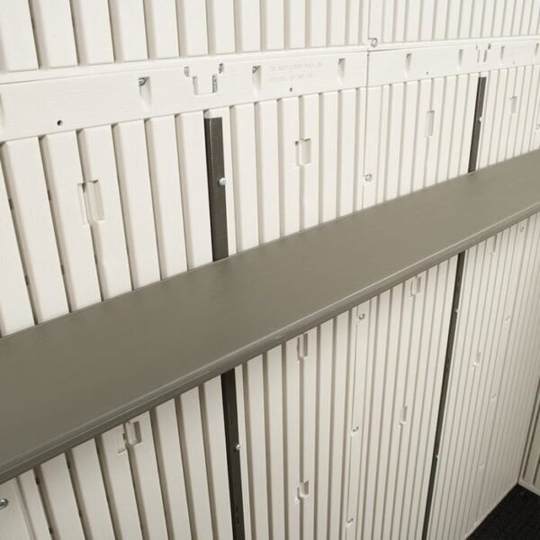 8 ft. W x 5 ft. D Plastic Storage Shed - Image 6