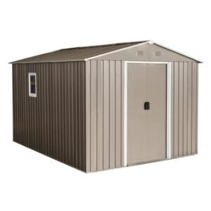 8 ft. x 10 ft. Metal Traditional Storage Shed