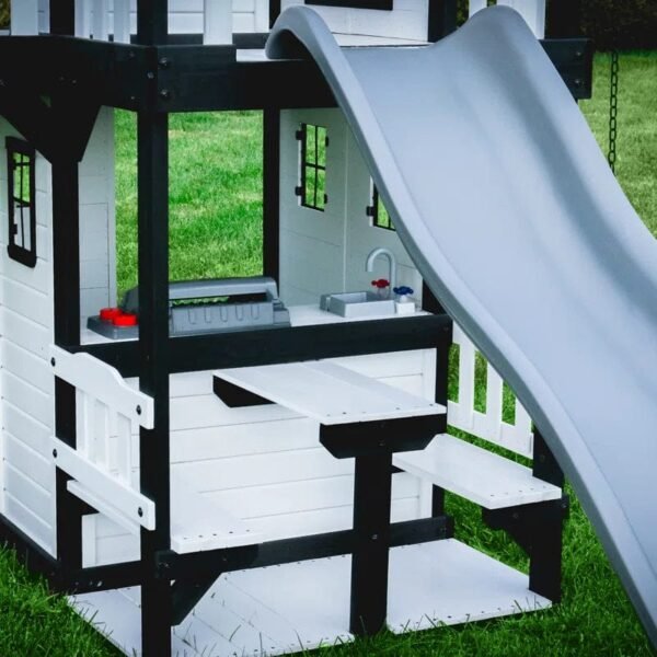 Backyard Discovery White Canyon Creek Swing Set - Image 4