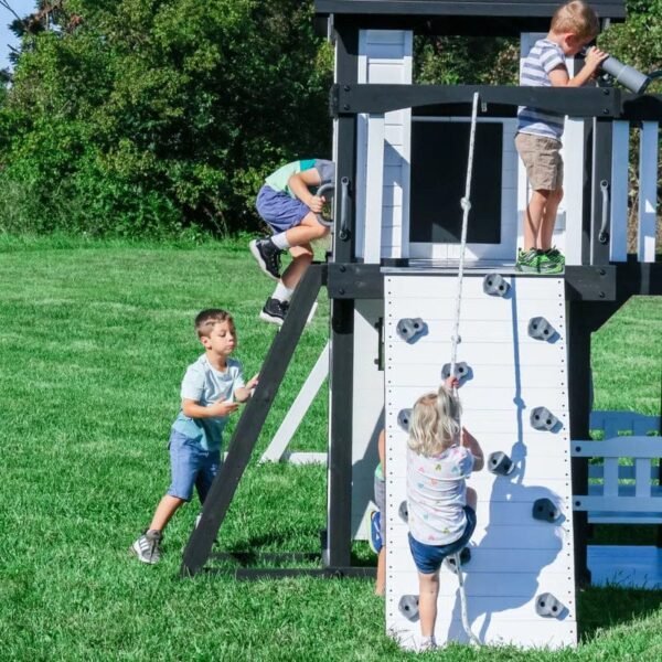 Backyard Discovery White Canyon Creek Swing Set - Image 6