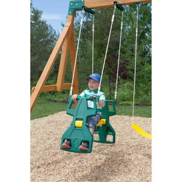 Cloverdale Wooden Swing Set - Image 3