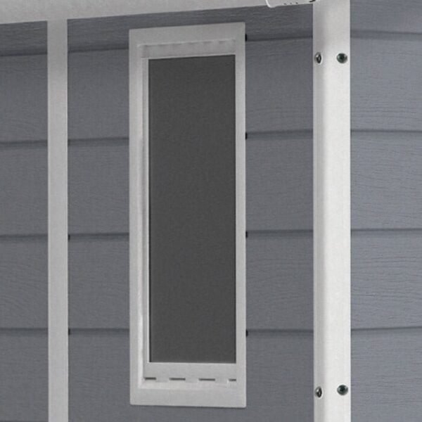 Manor 6 x 8 FT Vertical Storage Shed Made Of Extremely Durable Resin with Ventilation - Image 9